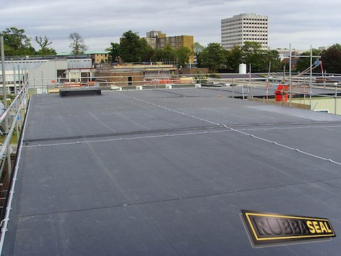 Industrial school roof 